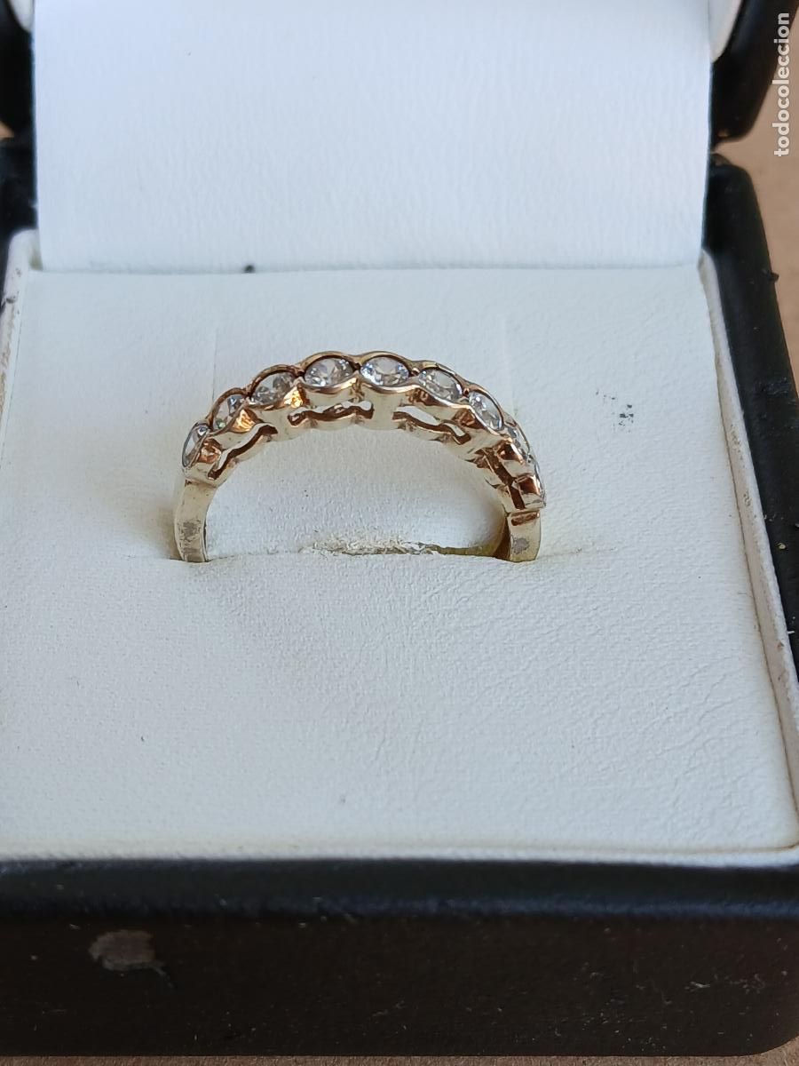 Joyeria: ANILLO ALIANZA CON CIRCONITAS. PLATA DE LEY - Foto 3