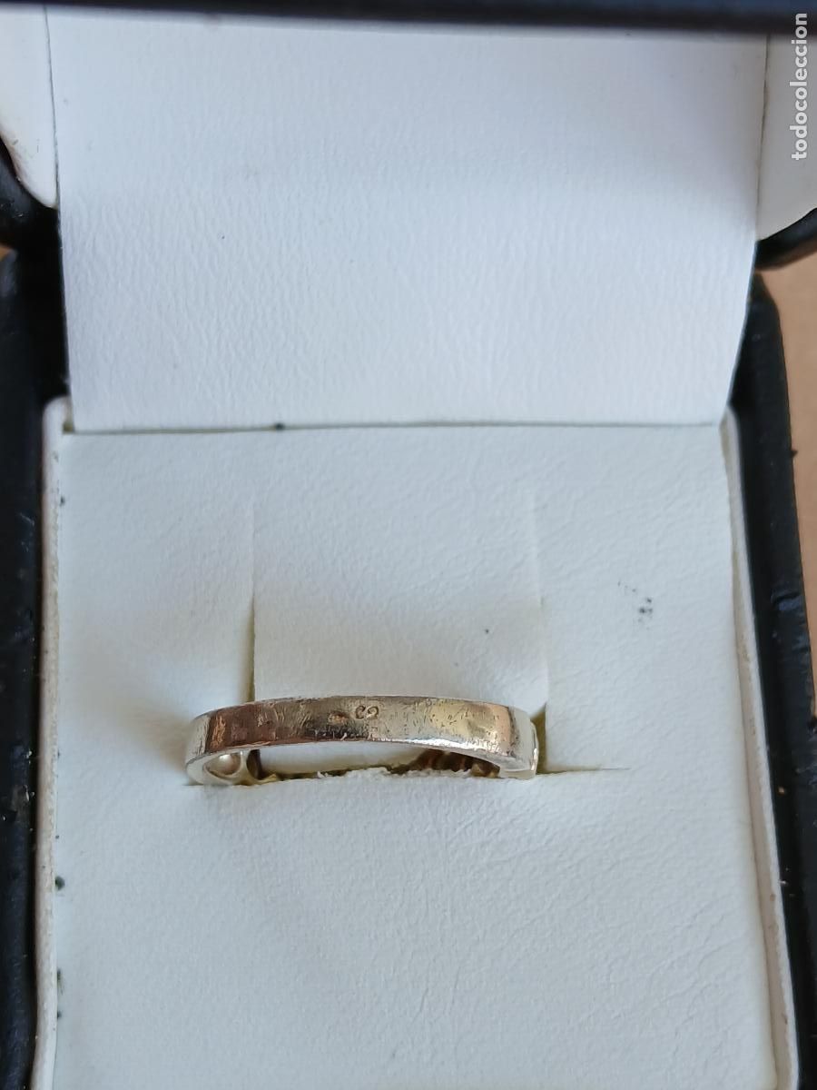Joyeria: ANILLO ALIANZA CON CIRCONITAS. PLATA DE LEY - Foto 5