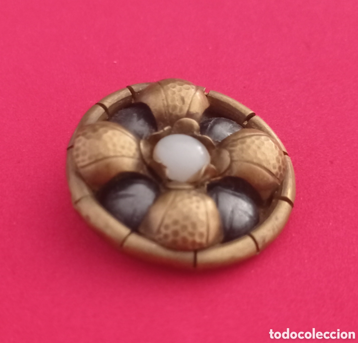 Joyeria: ⚜️FABULOSO ANTIGUO BROCHE ART DEC&Oacute; - Foto 2