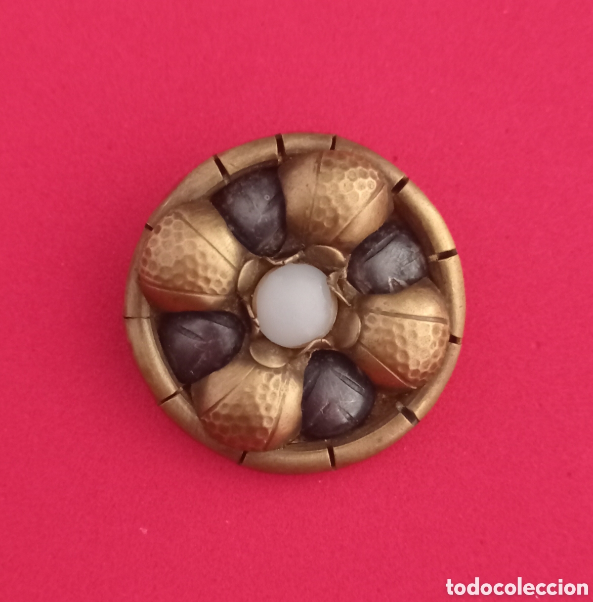 Joyeria: ⚜️FABULOSO ANTIGUO BROCHE ART DEC&Oacute; - Foto 1