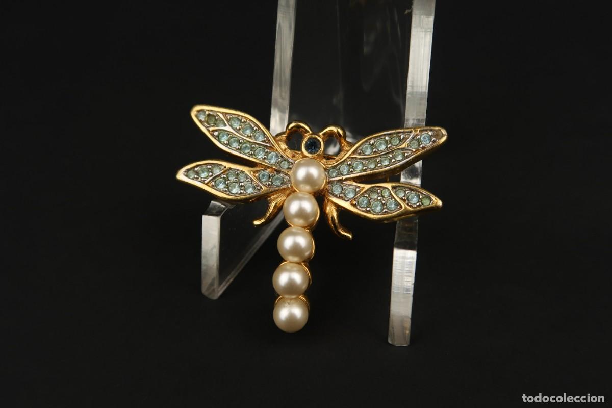 Joyeria: Antiguo Broche Lib&eacute;lula - Foto 1