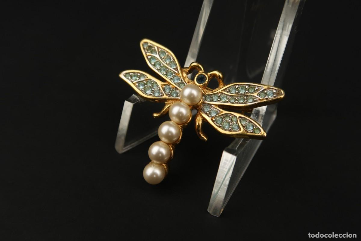 Joyeria: Antiguo Broche Lib&eacute;lula - Foto 2
