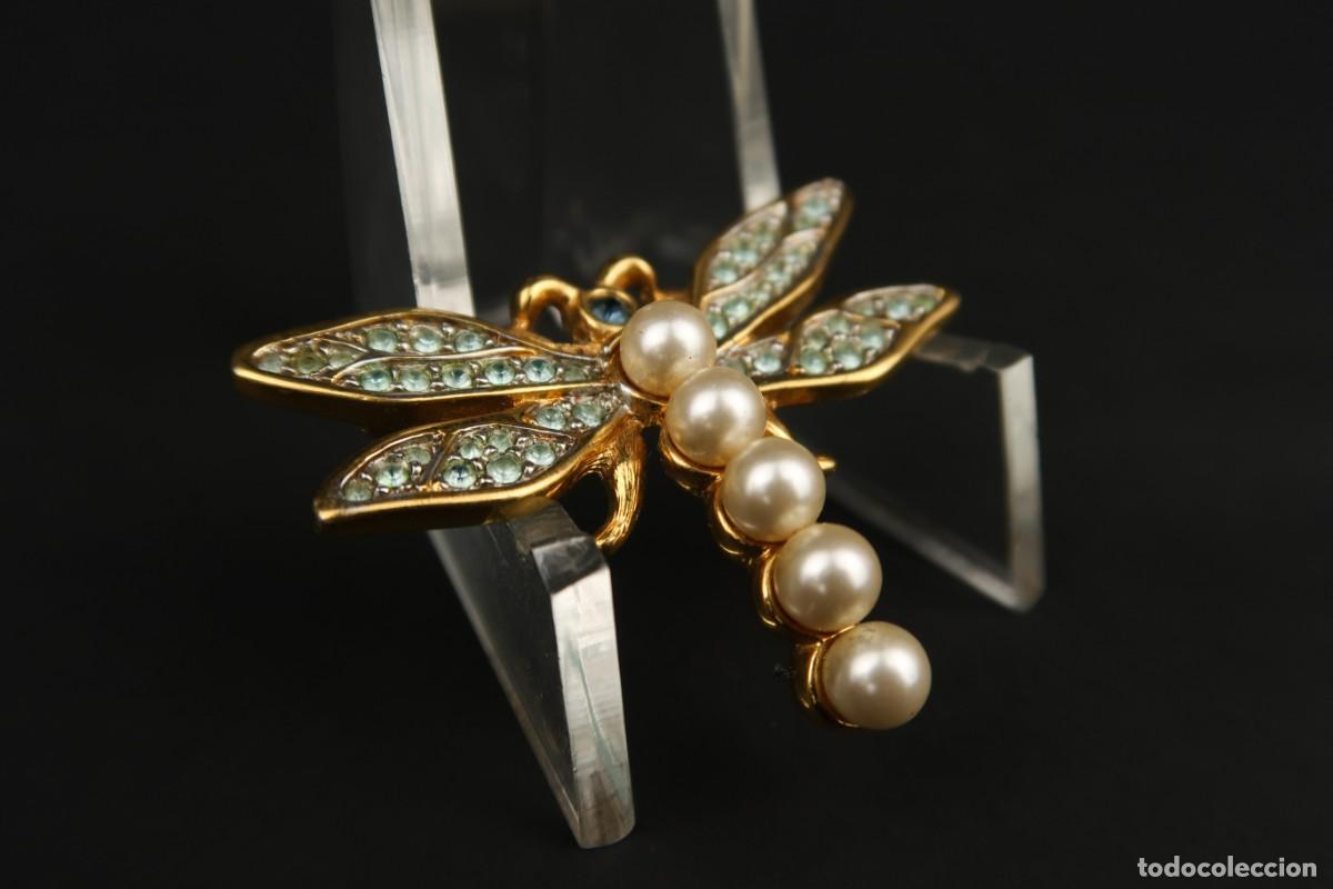 Joyeria: Antiguo Broche Lib&eacute;lula - Foto 5