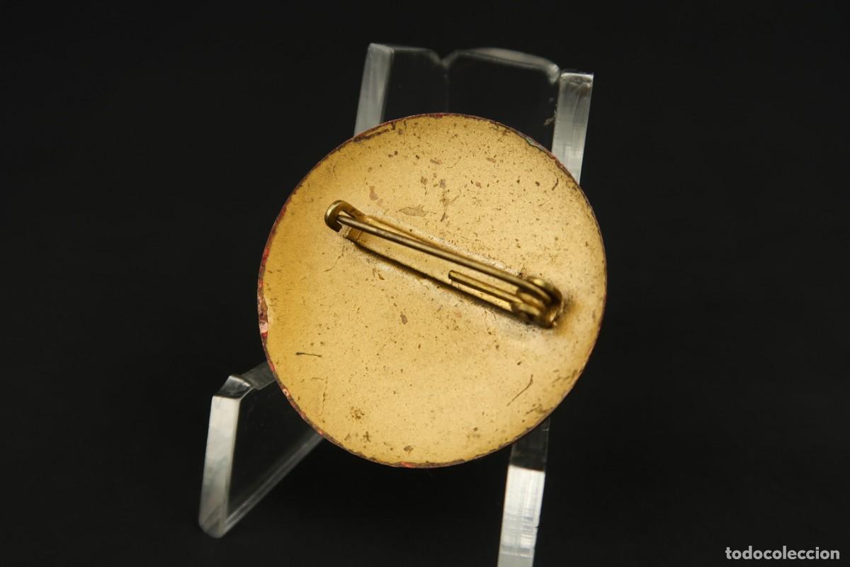 Joyeria: Antiguo Broche Esmaltado - Foto 5