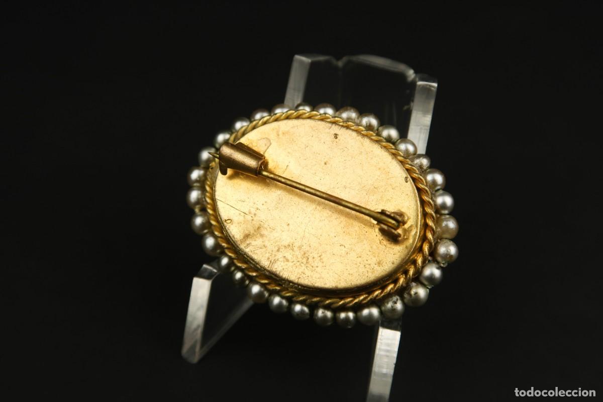 Joyeria: Antiguo Broche Frances Esmaltado - Foto 6