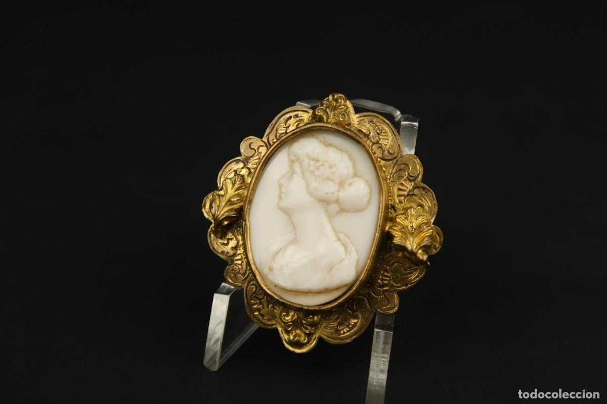 Joyeria: Antiguo Broche Camafeo - Foto 1