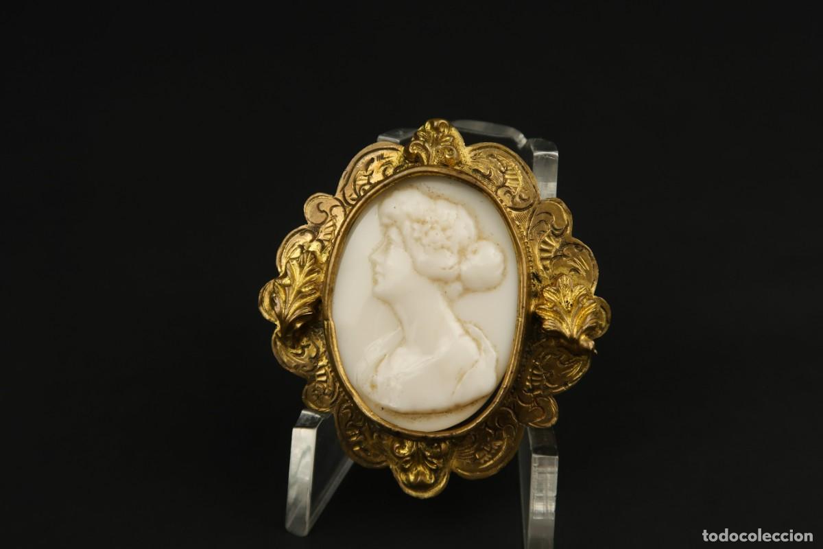 Joyeria: Antiguo Broche Camafeo - Foto 2