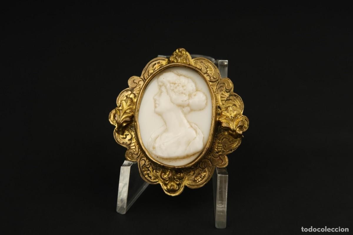 Joyeria: Antiguo Broche Camafeo - Foto 3
