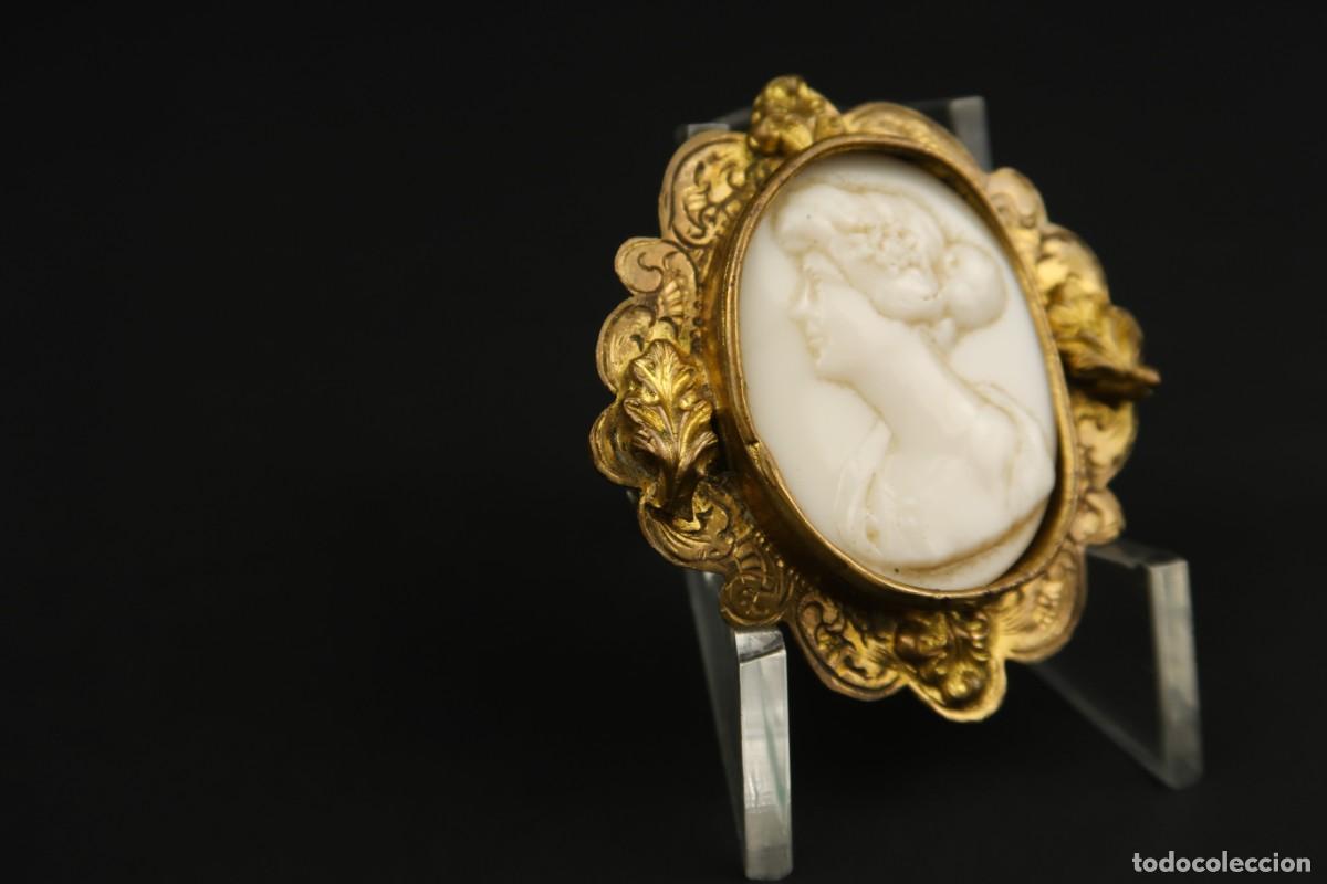 Joyeria: Antiguo Broche Camafeo - Foto 5