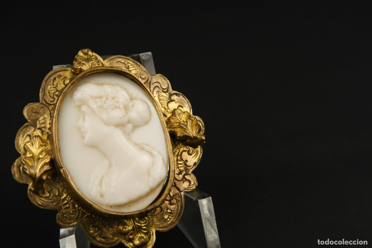 Joyeria: Antiguo Broche Camafeo - Foto 6