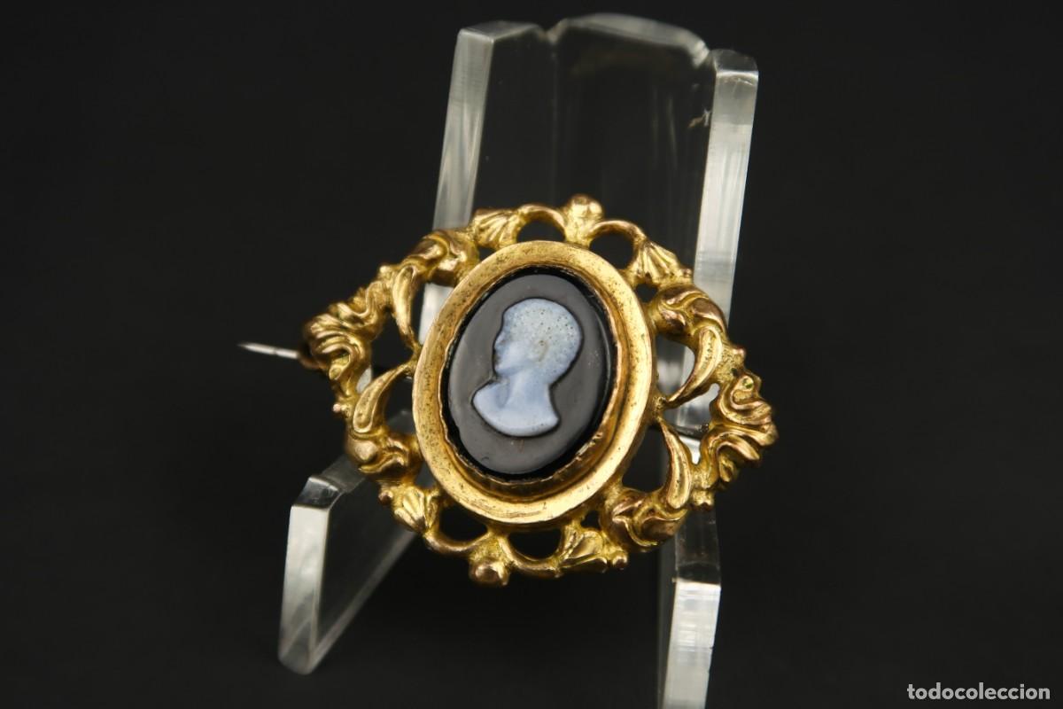 Joyeria: Antiguo Broche Camafeo - Foto 1