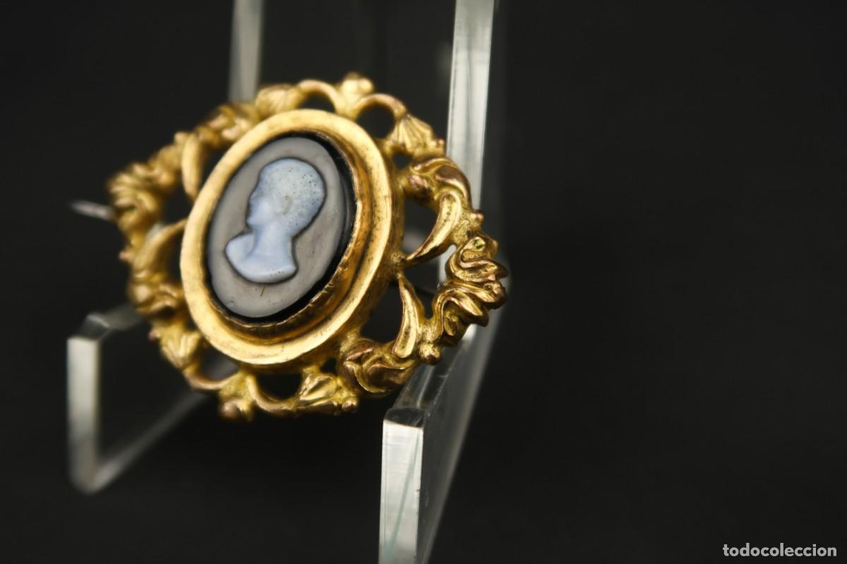 Joyeria: Antiguo Broche Camafeo - Foto 4