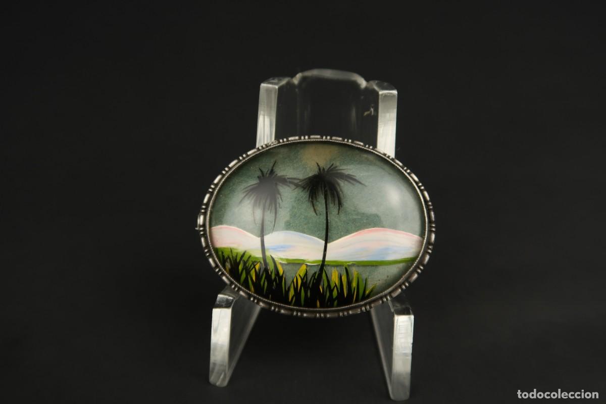 Joyeria: Antiguo Broche Ingles de Plata - Foto 3