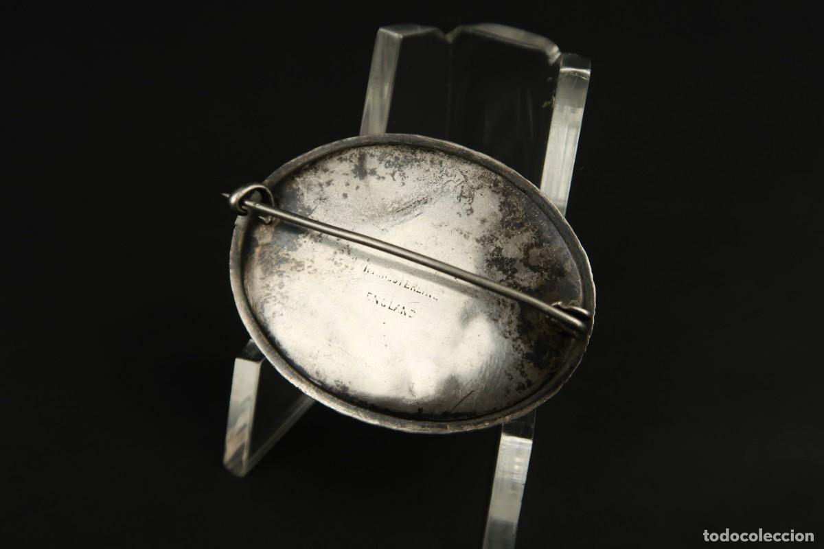 Joyeria: Antiguo Broche Ingles de Plata - Foto 5