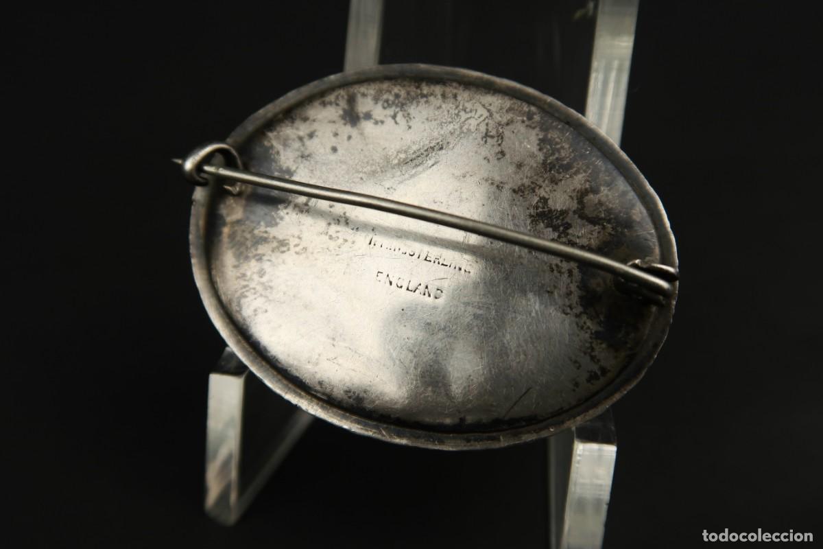 Joyeria: Antiguo Broche Ingles de Plata - Foto 6