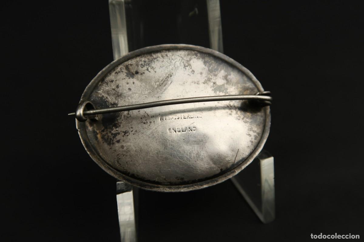 Joyeria: Antiguo Broche Ingles de Plata - Foto 7