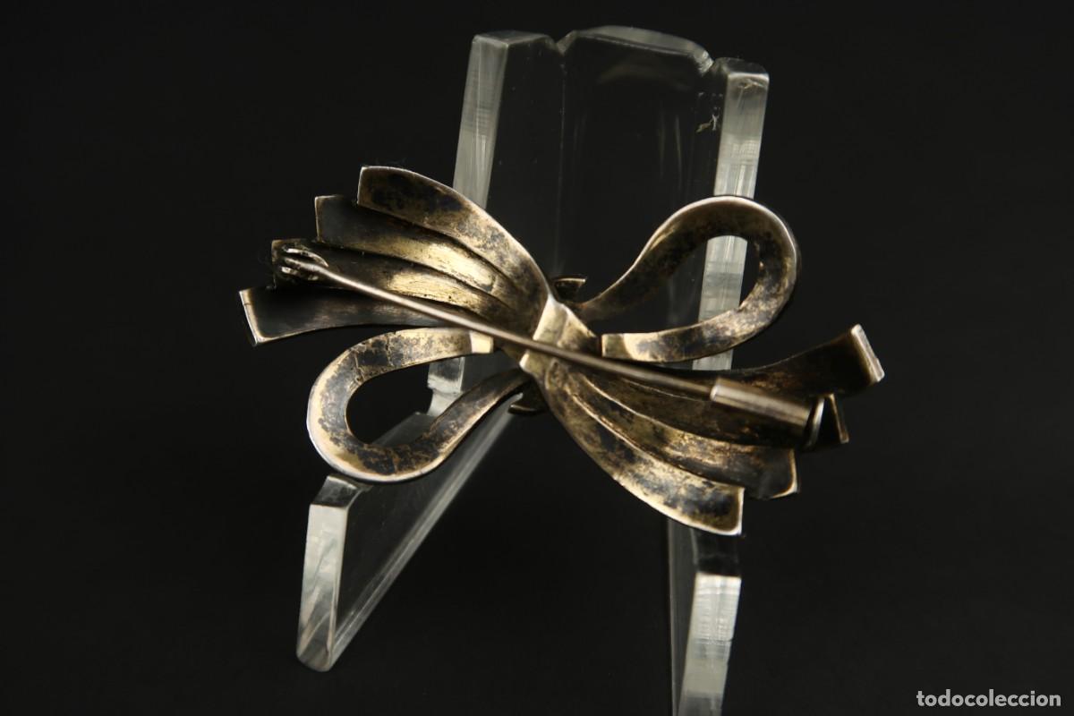 Joyeria: Antiguo Broche de Plata y Marcasitas - Foto 8