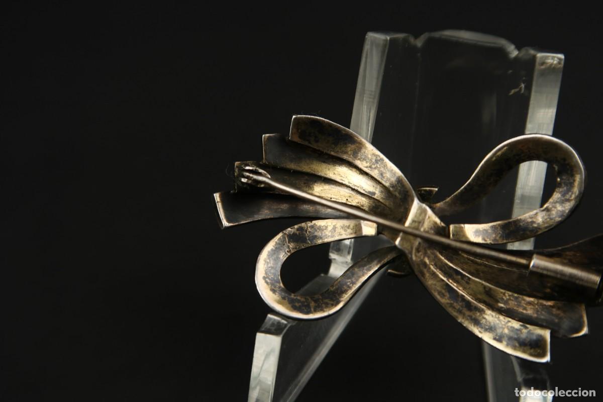 Joyeria: Antiguo Broche de Plata y Marcasitas - Foto 9