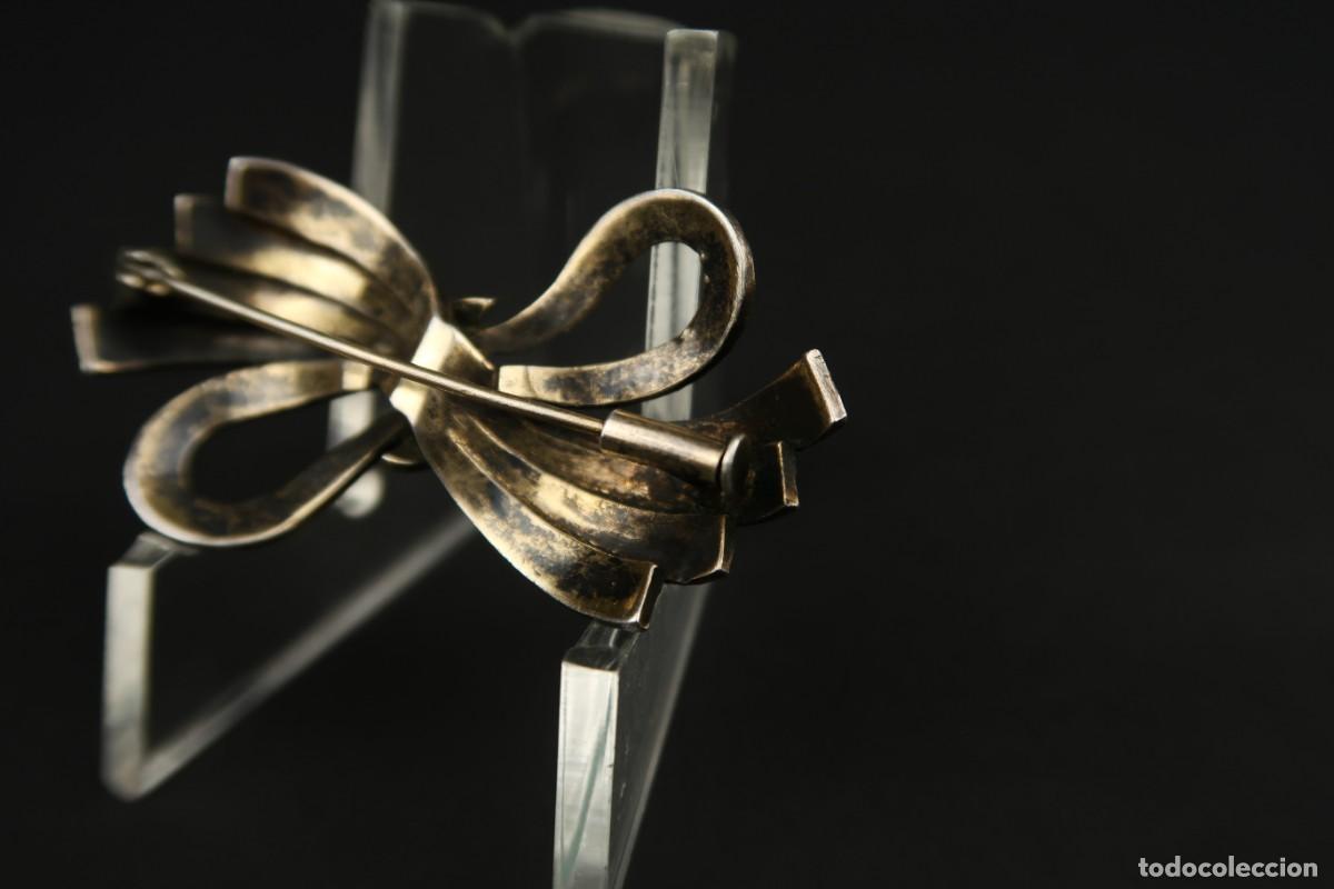 Joyeria: Antiguo Broche de Plata y Marcasitas - Foto 10