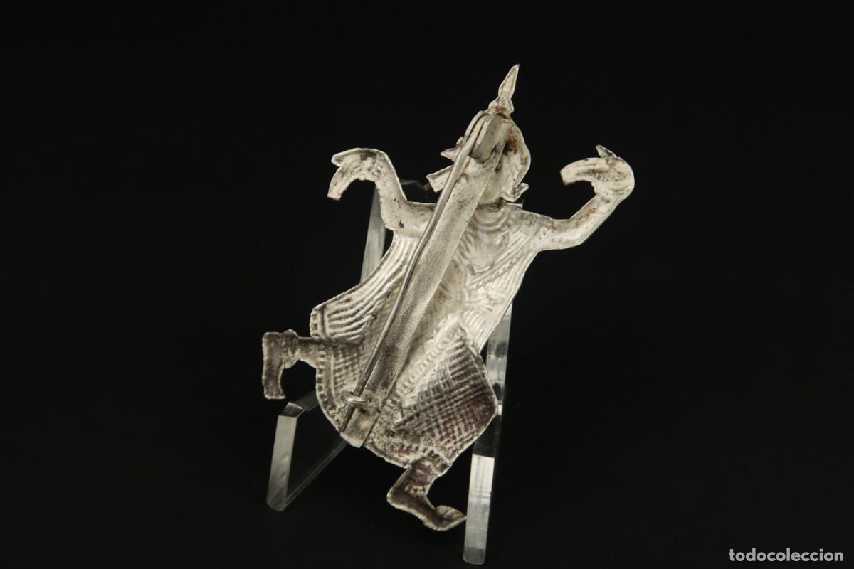 Joyeria: Antiguo Broche Oriental de Plata - Foto 8