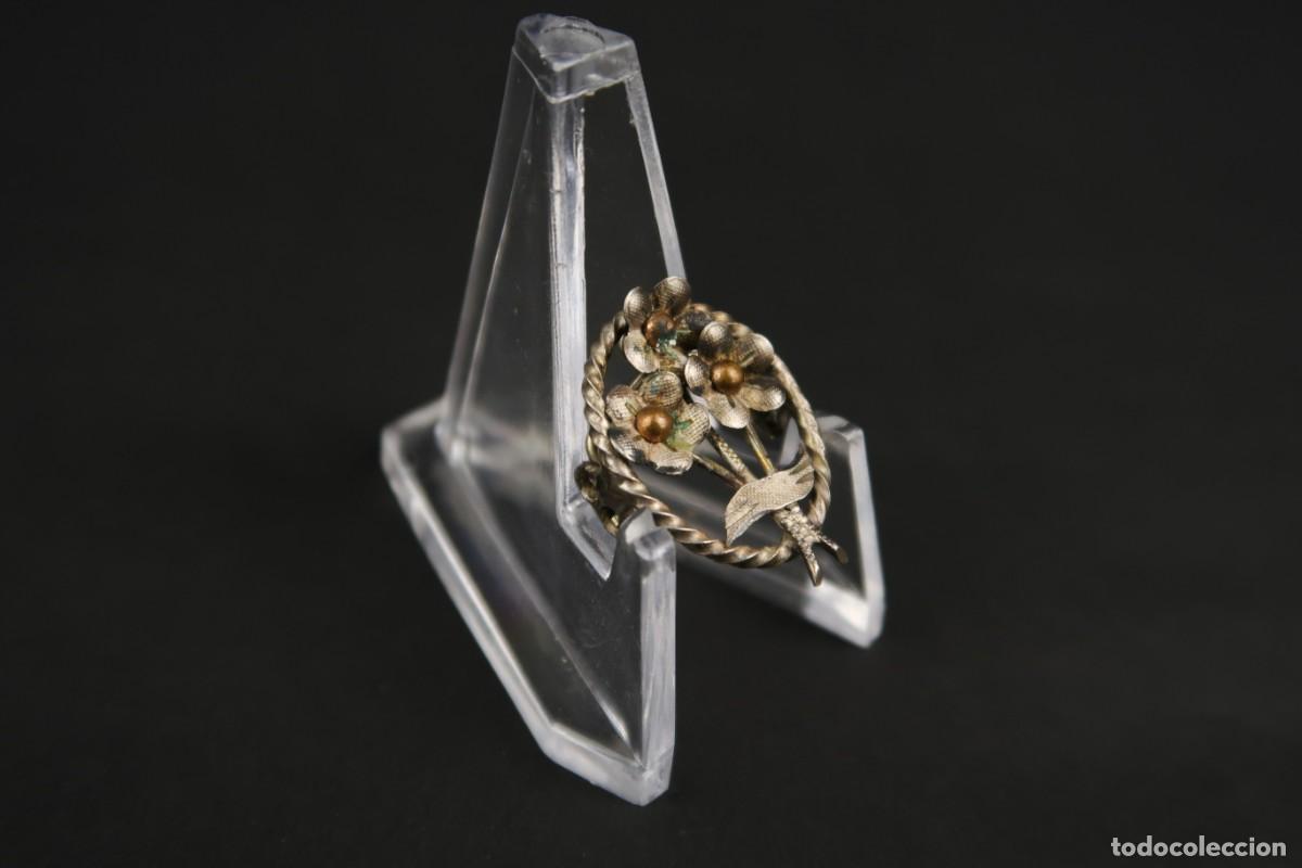 Joyeria: Antiguo Broche de Plata - Foto 4