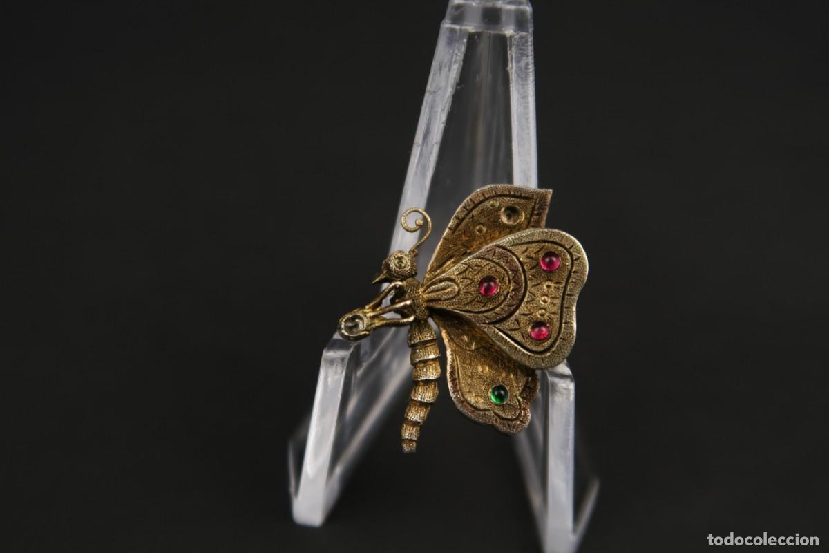 Joyeria: Antigua Mariposa de Plata - Foto 2
