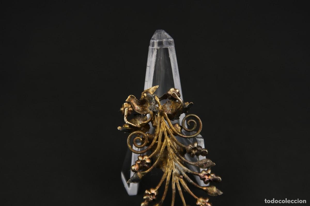 Joyeria: Antiguo Broche de Oro 14k para Reparar - Foto 11