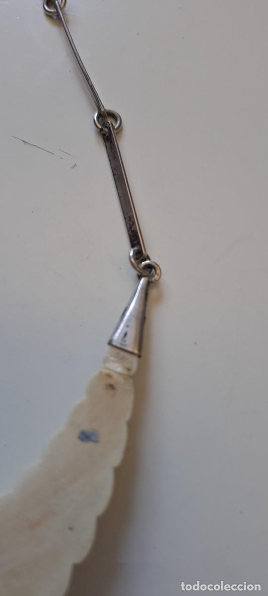 Joyeria: Gargantilla, collar de marfil y plata - Foto 7