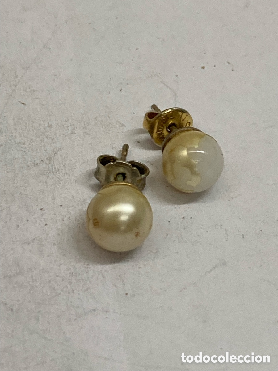 Joyeria: Pendientes de plata y perlas P135 - Foto 1