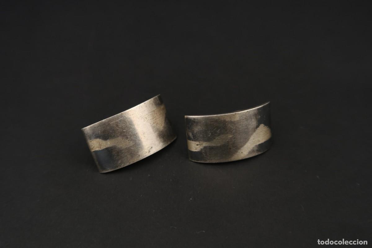 Joyeria: Antiguos Pendientes de Plata - Foto 5
