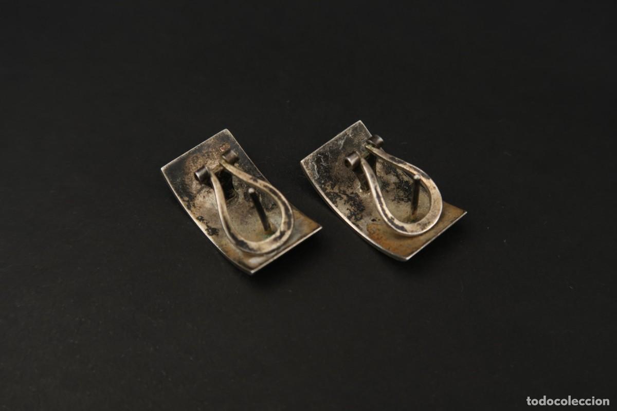 Joyeria: Antiguos Pendientes de Plata - Foto 6