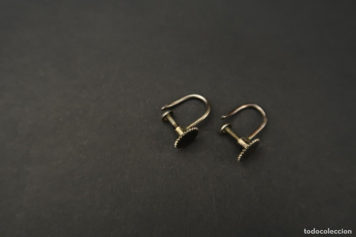 Joyeria: Antiguos Pendientes de Plata - Foto 4