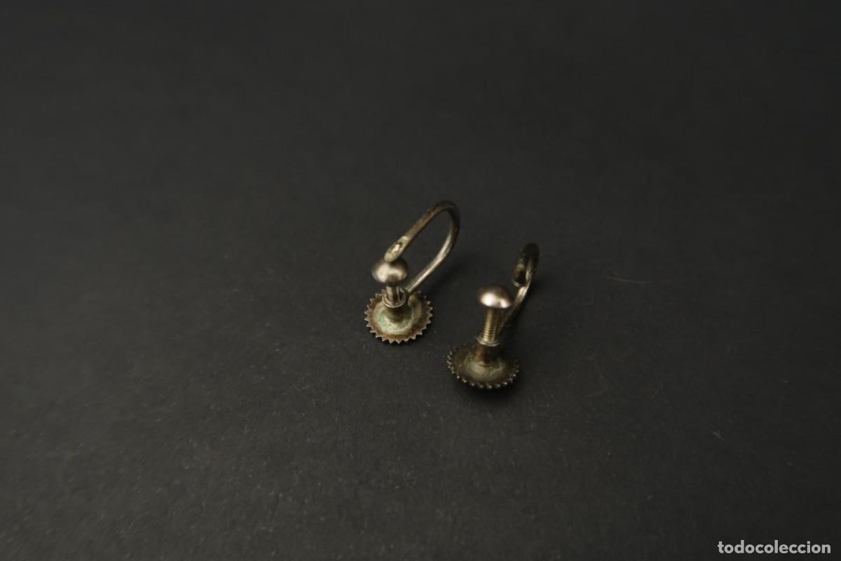 Joyeria: Antiguos Pendientes de Plata - Foto 6