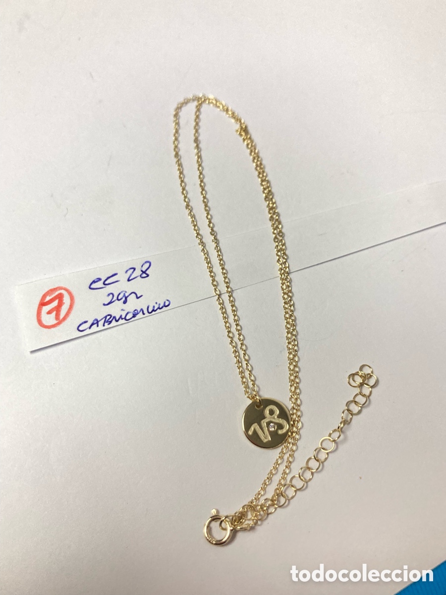 Joyeria: Gargantilla de plata y chapada oro/CC28 - Foto 2