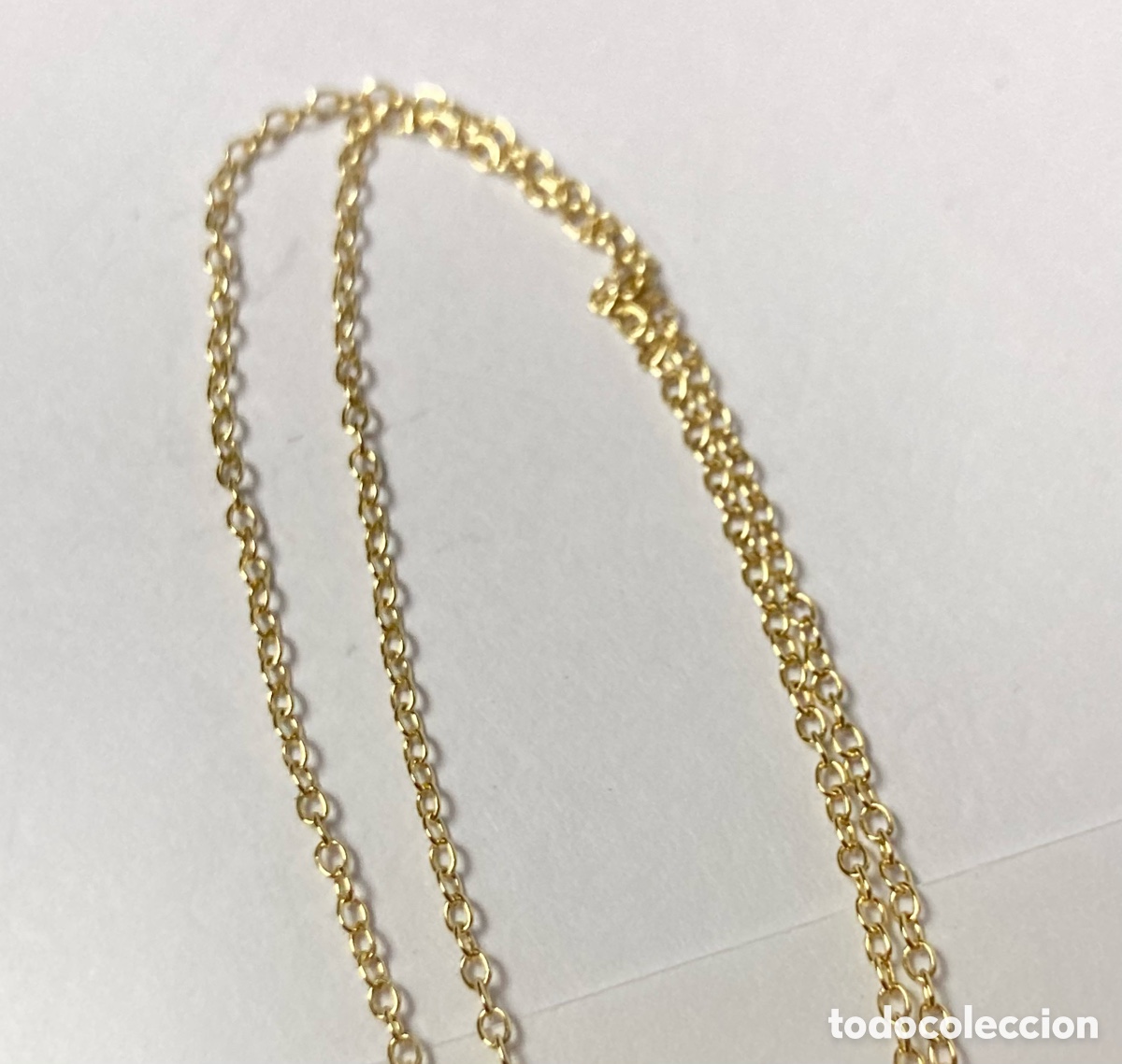 Joyeria: Gargantilla de plata y chapada oro/CC28 - Foto 3