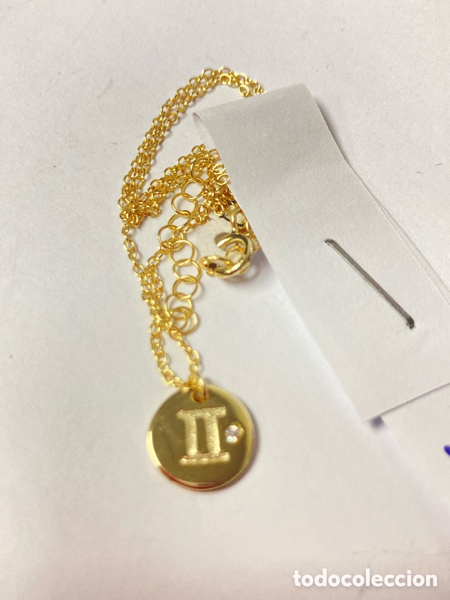 Joyeria: Gargantilla de plata chapado oro/CC28 - Foto 2