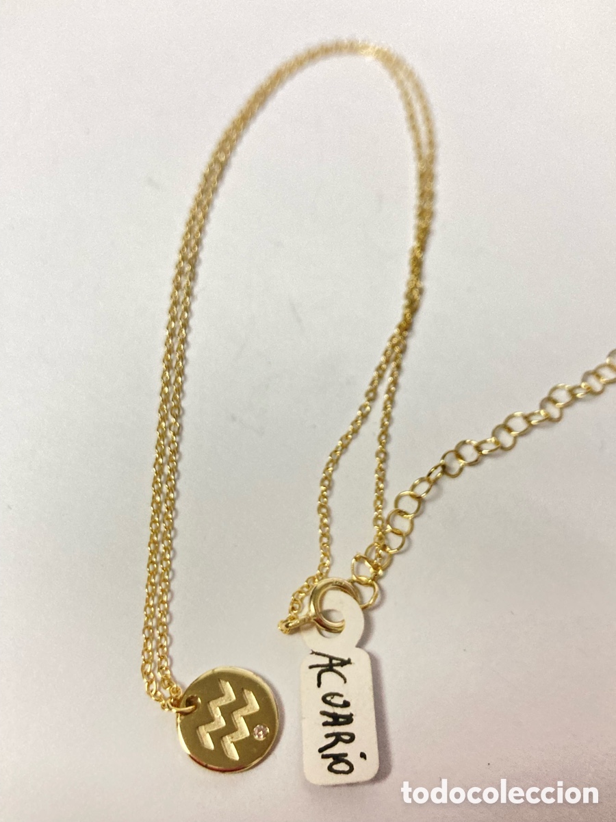 Joyeria: Gargantilla de plata chapada oro/ CC28 - Foto 2