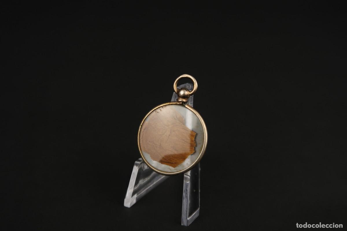 Joyeria: Antiguo Colgante de Plata Dorada - Foto 2