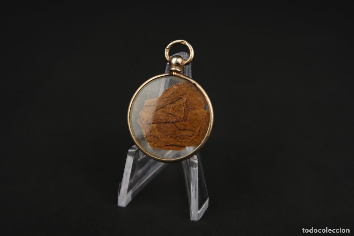Joyeria: Antiguo Colgante de Plata Dorada - Foto 4