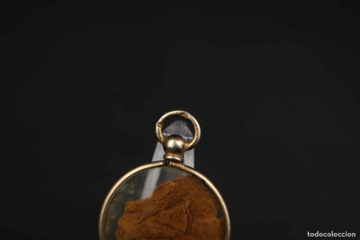 Joyeria: Antiguo Colgante de Plata Dorada - Foto 7