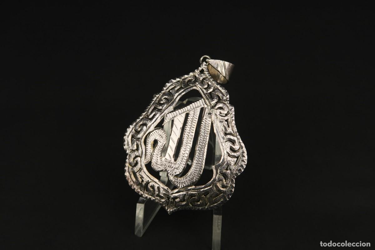 Joyeria: Antiguo Colgante &Aacute;rabe de Plata - Foto 1