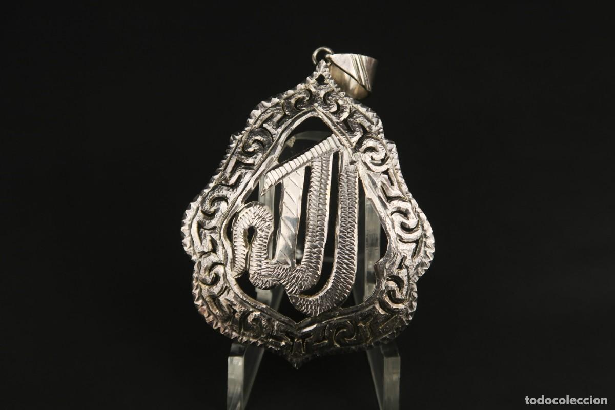 Joyeria: Antiguo Colgante &Aacute;rabe de Plata - Foto 2