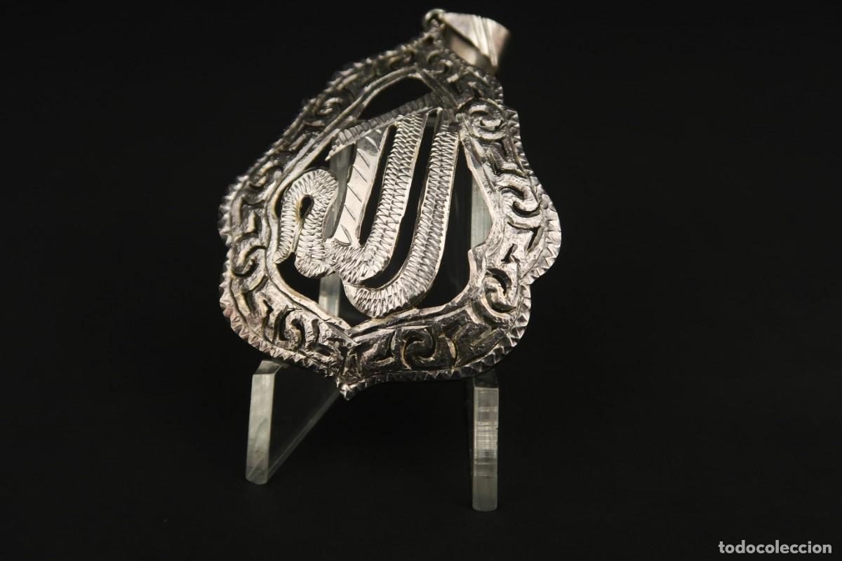 Joyeria: Antiguo Colgante &Aacute;rabe de Plata - Foto 5