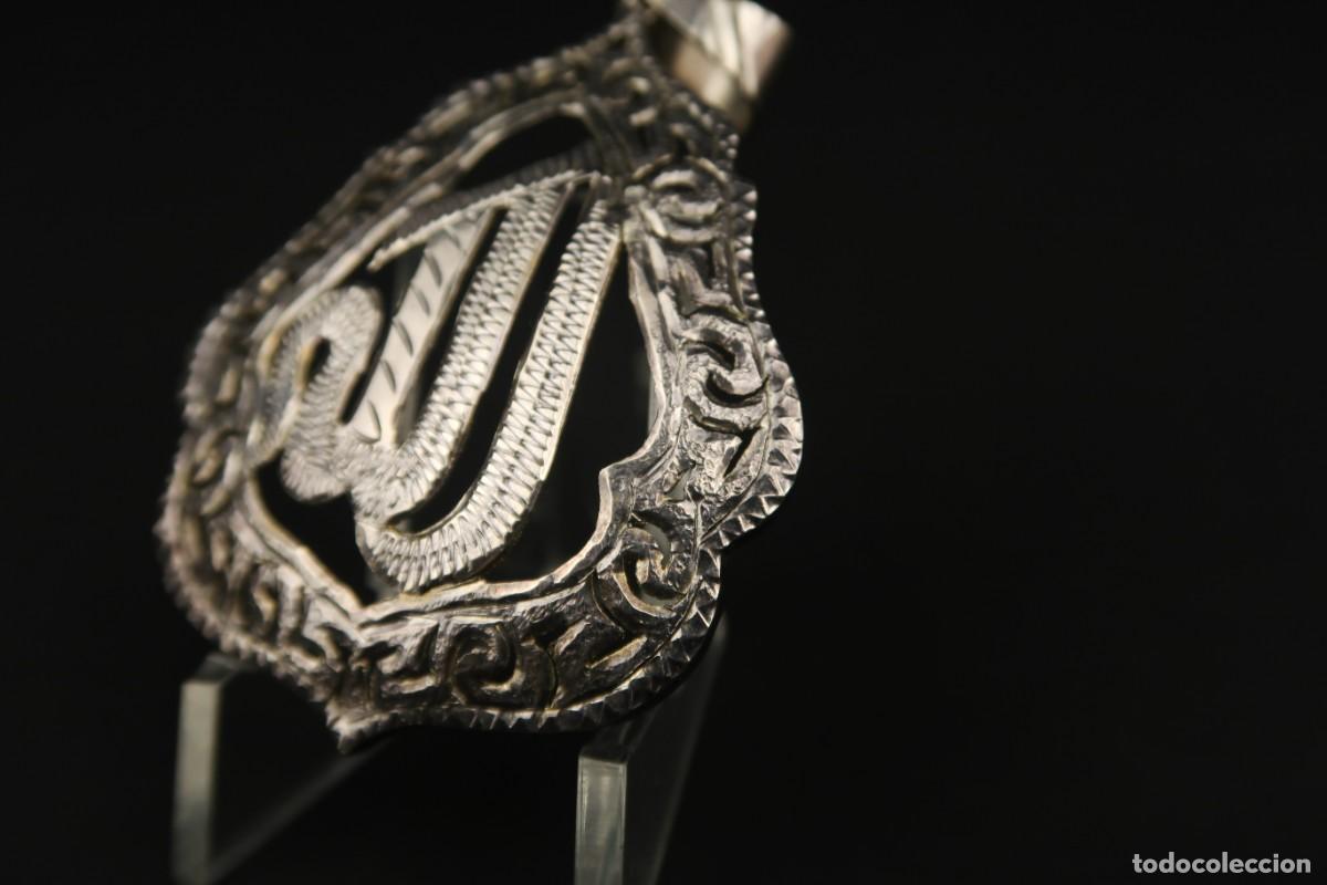 Joyeria: Antiguo Colgante &Aacute;rabe de Plata - Foto 7