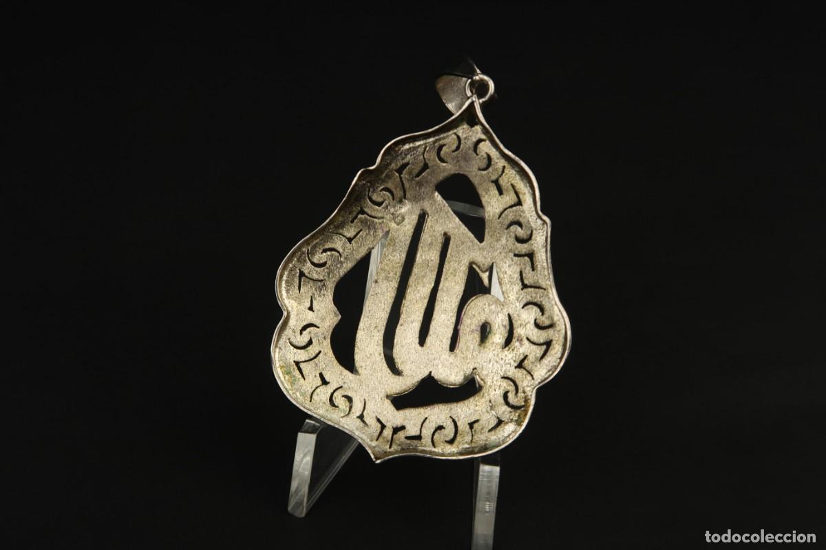 Joyeria: Antiguo Colgante &Aacute;rabe de Plata - Foto 9