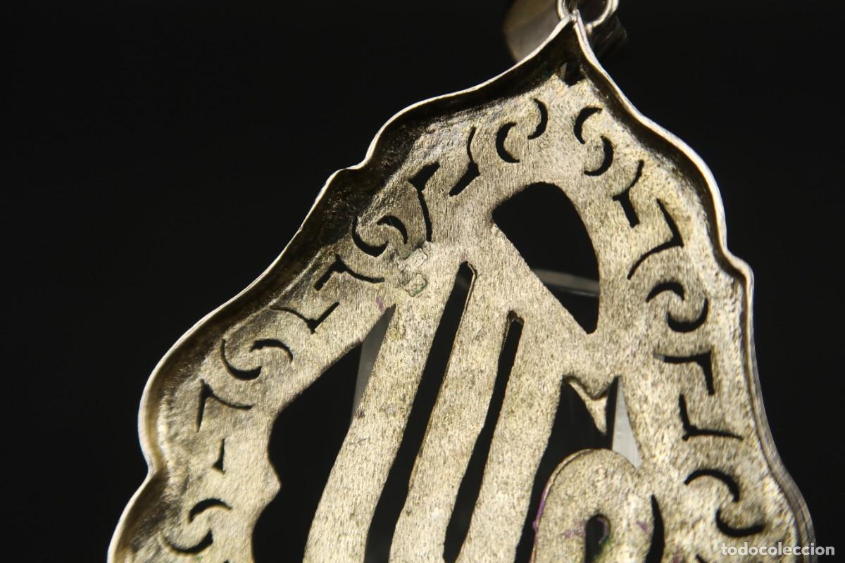 Joyeria: Antiguo Colgante &Aacute;rabe de Plata - Foto 11
