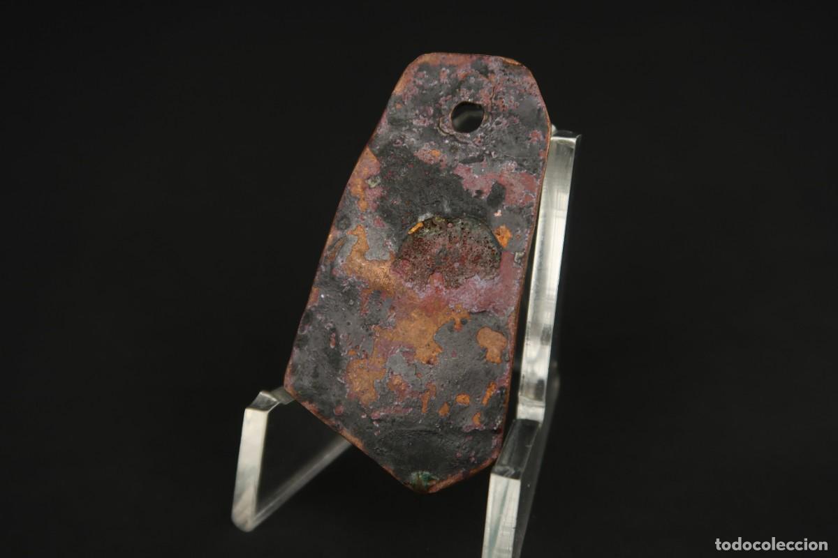 Joyeria: Antiguo Colgante de Cobre y Esmalte - Foto 7