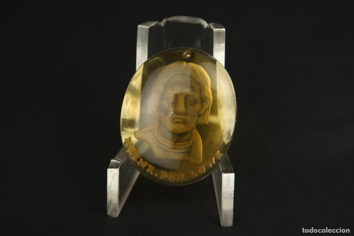 Joyeria: Antiguo Colgante de Cristal - Foto 1