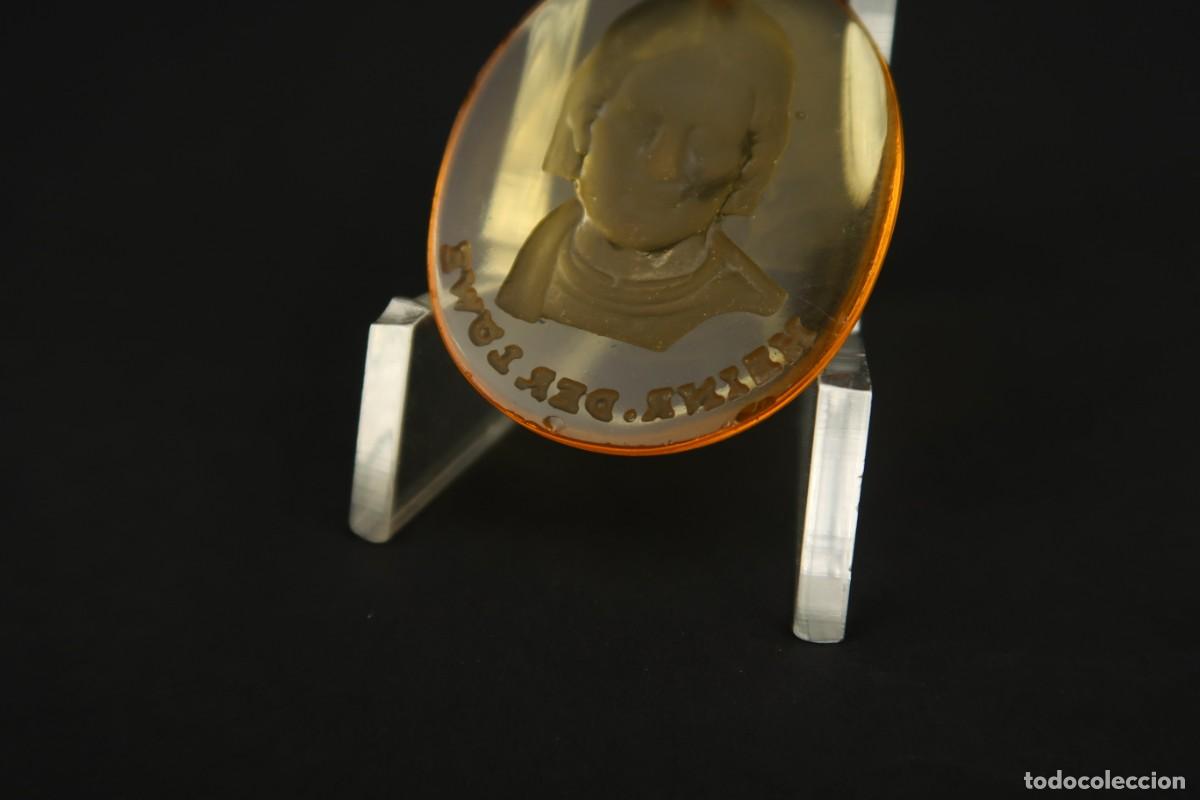 Joyeria: Antiguo Colgante de Cristal - Foto 8