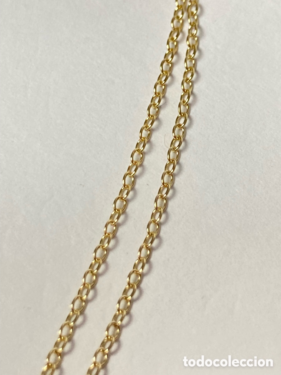 Joyeria: Gargantilla de plata chapada de oro/CC28 - Foto 4